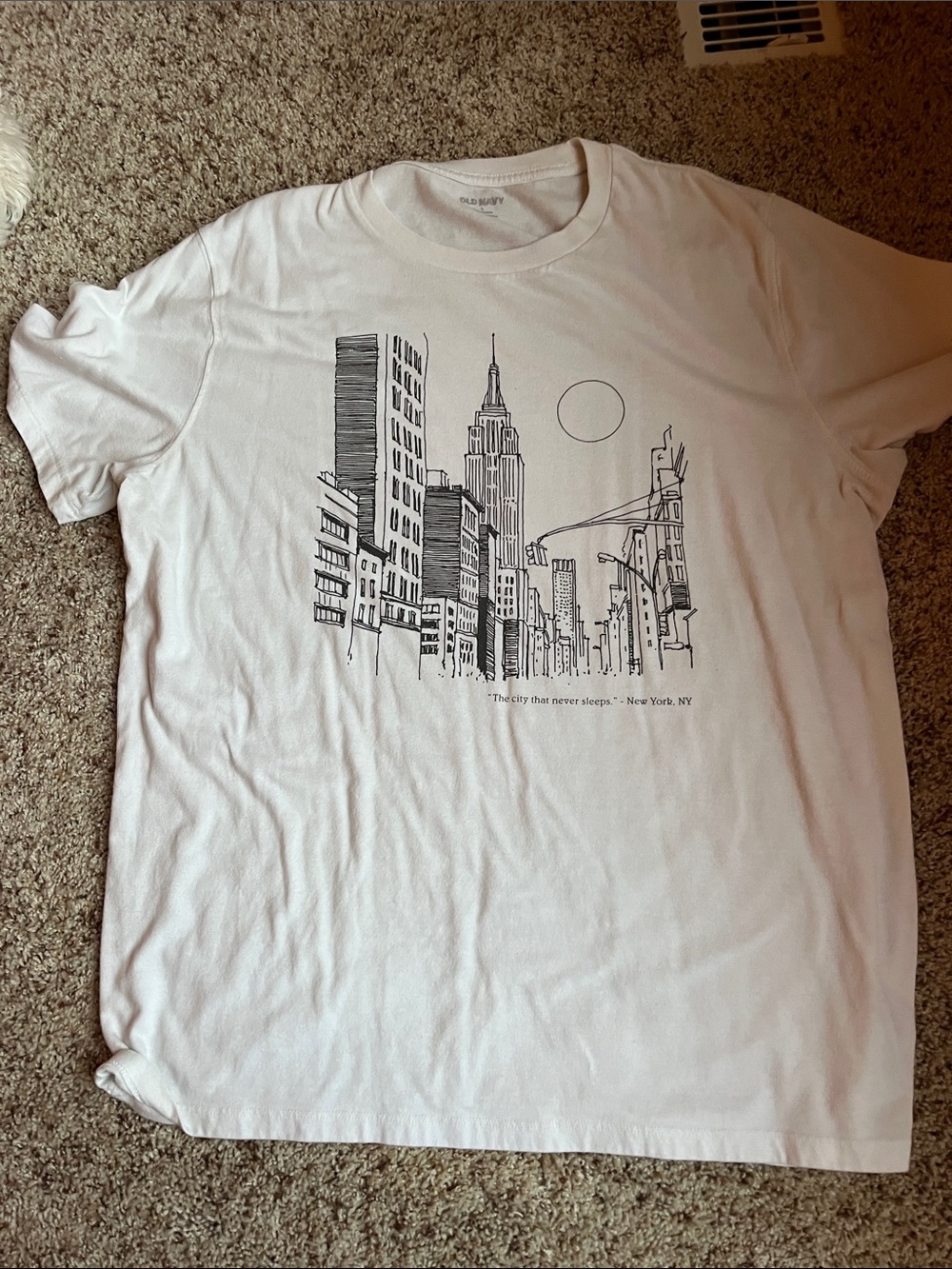 New York City themed short sleeve shirt by Old Navy